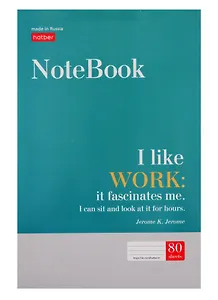 Блокнот А5 80л кл. "Цитаты" карт.обл., скоба