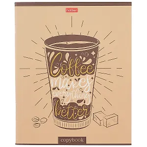 Тетрадь в клетку Hatber, "Доброе утро", 60 листов, в ассортименте