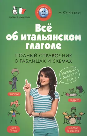 Всё об итальянском глаголе : Полный справочник в таблицах и схемах — 2416468 — 1