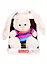 Игрушка мягкая Budi Basa, Зайка Ми в полосатом комбинезоне (малыш) SidX-396 — 2822206 — 3