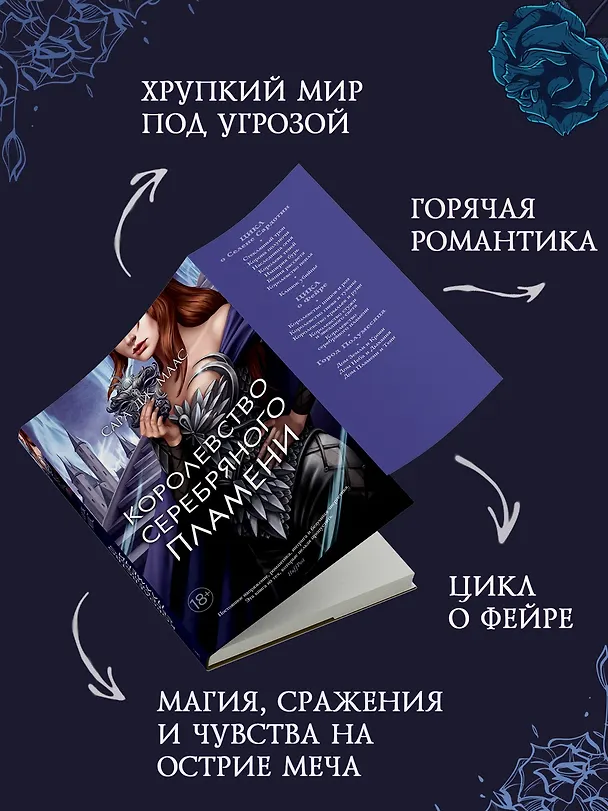 Книга Королевство серебряного пламени (Сара Маас) — 6