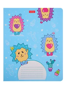 Тетрадь в линейку Hatber, "Очаровашки", 12 листов, в ассортименте