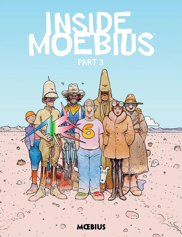 Книга Inside Moebius Part 3 (Jean Giraud) — 1