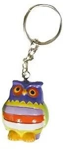 Брелок Сова в ассортименте (3см) (полистоун)