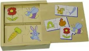 Паззл деревянный Кто что ест (3+) (5144-3) (коробка) 2296773