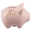 Копилка Свинка розовая с золотом (керамика) (12x9) (12-7365-80123) — 2646133 — 3