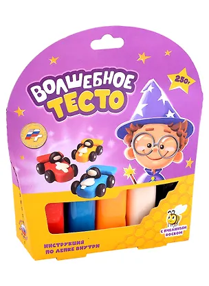 Тесто для лепки "Волшебное тесто". Тачки 2988975