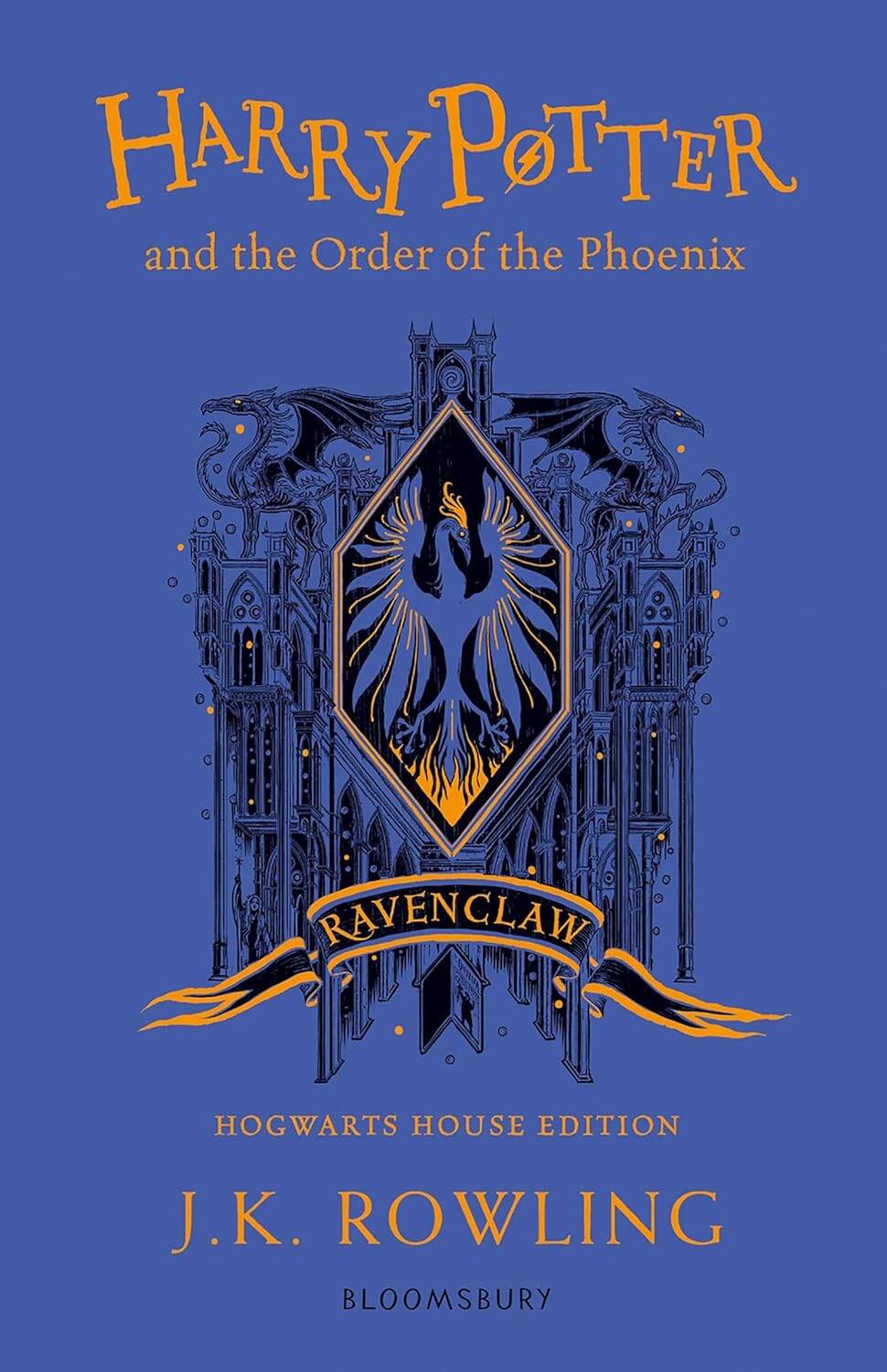 Обложка: Harry Potter and the Order of the Phoenix - Ravenclaw Edition J.K. Rowling Гарри Поттер и Орден Феникса - Когтевран Д.К.Роулинг / Книги на англ. языке
