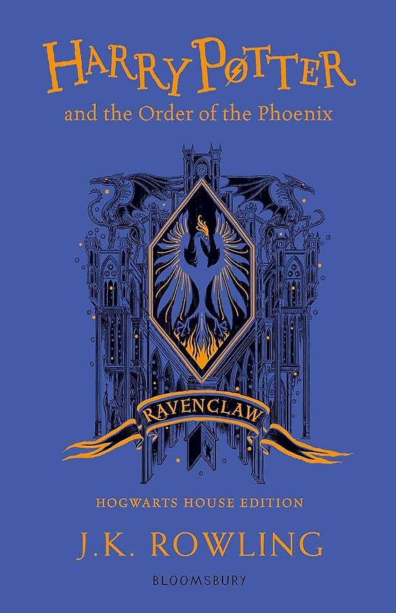 Книга Harry Potter and the Order of the Phoenix - Ravenclaw Edition J.K. Rowling Гарри Поттер и Орден Феникса - Когтевран Д.К.Роулинг / Книги на англ. языке (Джоан Кэтлин Роулинг) — 1