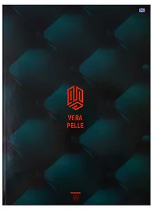 Книга для записей А4 "Vera pelle", 120 л.
