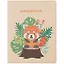 Дневник школьный Listoff, "SchoolMix. Red Panda" — 2898587 — 1