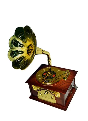 Фигурка Патефон с музыкальным механизмом (12,8x12x22,5) (50012) 2398654