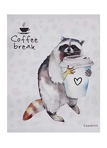 Тетрадь в клетку Unnika, "Кофеманы", 48 листов