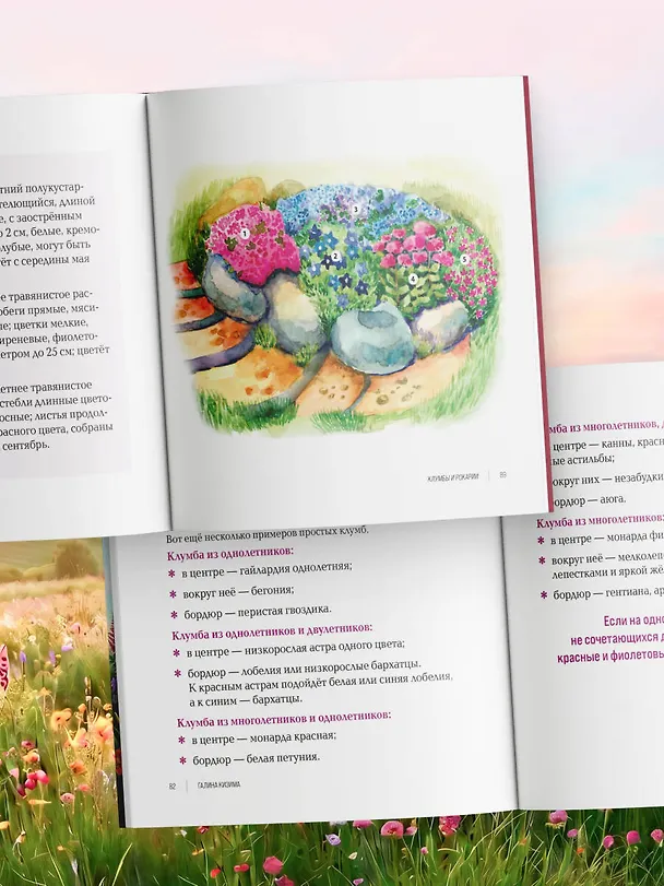 Книга Вдохновляющие цветники. Как создать гармоничные композиции, за которыми легко ухаживать (Галина Кизима) — 8