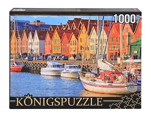 Пазл Königspuzzle 1000 эл.68,5*48,5см. Причал КБК1000-6492
