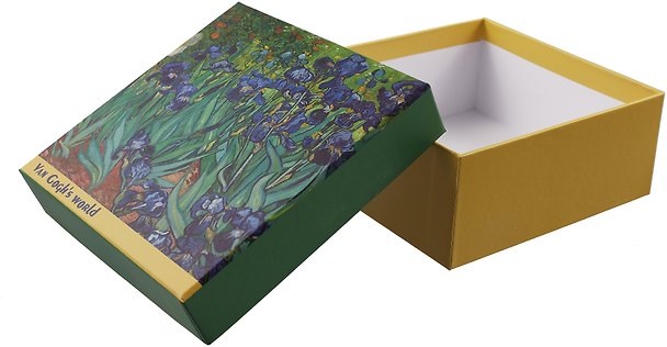 Коробка подарочная "Flowers" 15,5*15,5*6,5см, картон 2981942 — 1