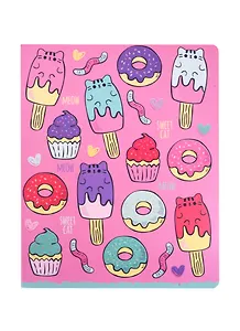 Тетрадь в клетку Academy Style, "Сладости", 48 листов, в ассортименте