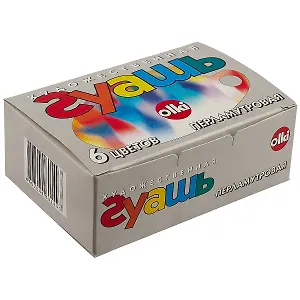 Краски гуашевые «Перламутр», 6 цветов