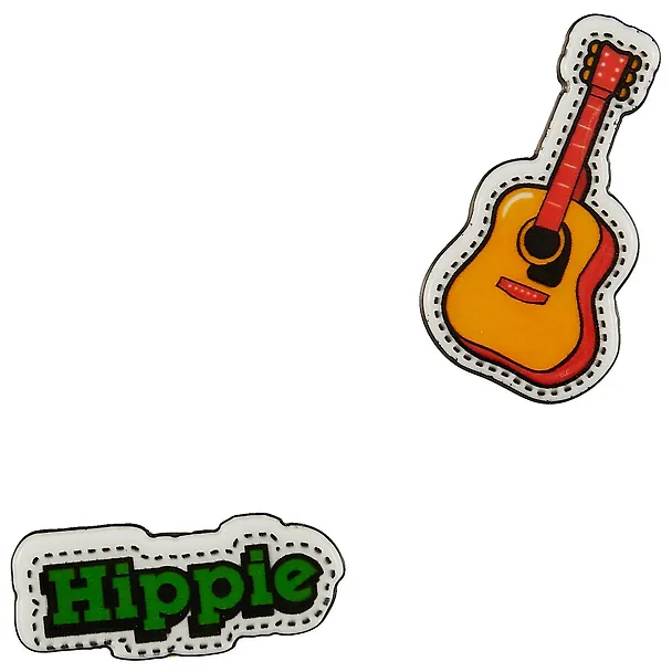 Набор значков Hippie (акрил) 2745106 — 2