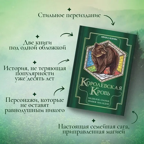 Книга Королевская кровь. Медвежье солнце. Темное наследие (Ирина Котова) — 7