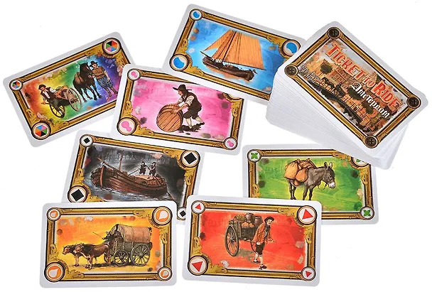 Настольная игра: Ticket to Ride: Амстердам, арт.  952100 3114006 — 8