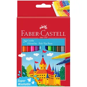 Фломастеры Faber-Castell, "Замок", 24 цвета 234822