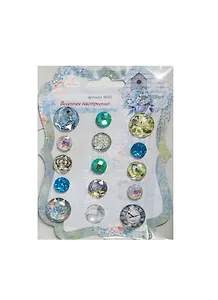 Акриловые камни Весеннее настроение (8035) (15 шт.) (Рукоделие) (упаковка)