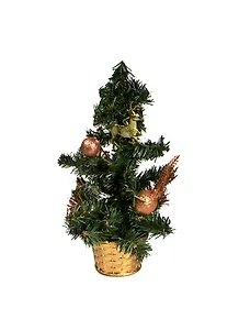 Елка искусственная с пластиковыми украшениями (30см) (83133) (Ремеко РС)