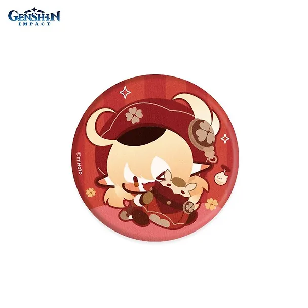 Значок Genshin Impact Chibi Character Cloth Badge The Spark Knight Klee 2986625 — 2