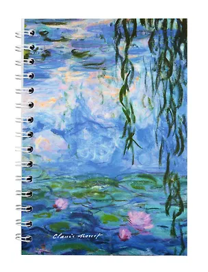 Тетрадь 80 листов в клетку "Моне Водяные лилии" на спирали 3036695