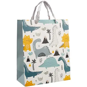 Пакет подарочный "Dinosaurs", А4