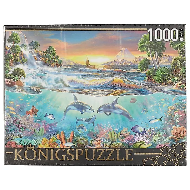 Пазл Königspuzzle 1000 эл.68,5*48,5см. Подводная жизнь МГК1000-6475 2640678 — 1
