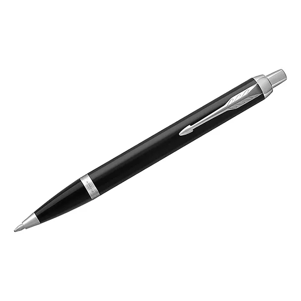 Ручка подарочная шариковая синяя, IM Black CT, Parker 242971 — 9