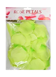 Лепестки роз 5.5 см, 100 штук в пакете с хедером, .салатовый (11-00094-29)