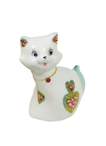 Фигурка Кошечка со стразами (8см) (101-202)