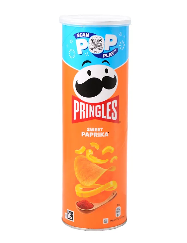 Картофельные чипсы PRINGLES Paprika (Паприка) (Европа), 165г 3098802 — 1