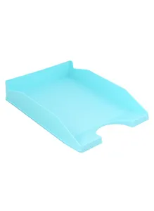 Лоток горизонтальный "Office, Pastel" пластиковый, голубой, ErichKrause