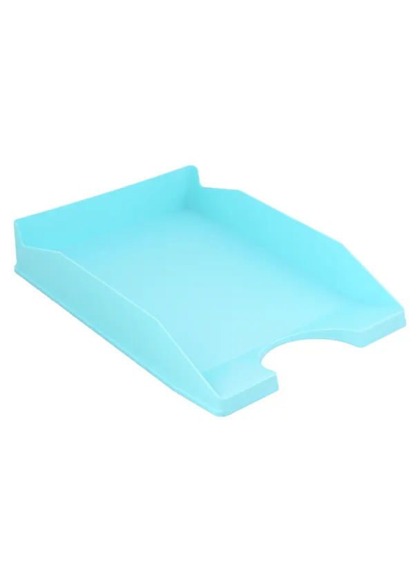Лоток горизонтальный "Office, Pastel" пластиковый, голубой, ErichKrause 2984494 — 1