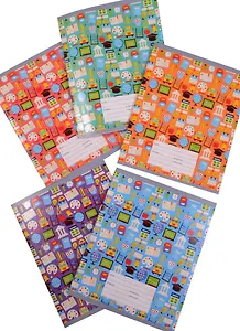 Тетрадь в линейку Unnika, "Школьная пора", 18 листов, в ассортименте