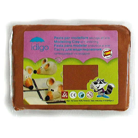 IDIGO Глина д/моделирования натуральная самозатвердевающая 250гр терракотовая sm631279 2269191 — 3