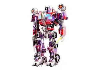 Пазл 3D. Робот. Кибер-молния. 89 деталей. 20х10х30 см. -Китай: (3D Puzzle). 566-A 428082 406780