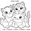 Милые котики. Раскраска — 3105850 — 3