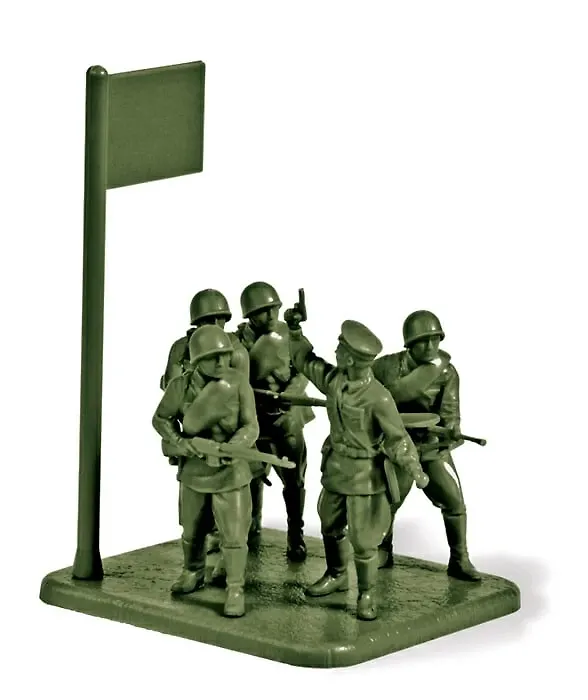 Сборная модель Советская кадровая пехота 1941-1942, 6179, ЗВЕЗДА 2341079 — 2