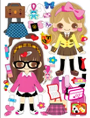 Зефирные наклейки Школа 2 (WMS0010) (Липуня) 2300365