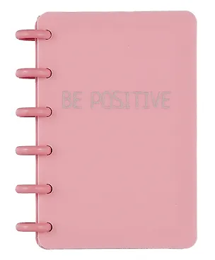 Записная книжка А6 80л лин. "Be Positive" на спирали, ассорти 2981028