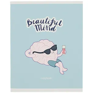 Тетрадь в клетку Listoff, Brainstorm, 48 листов, в ассортименте 259506