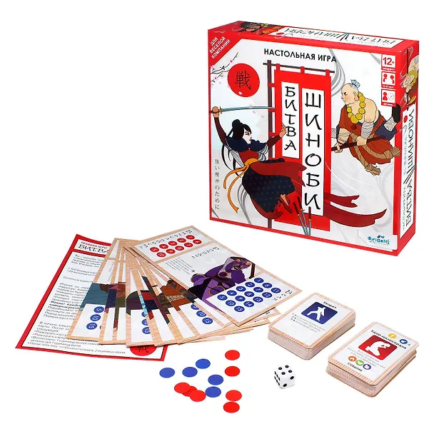 Настольная игра "Битва Шиноби" 2934551 — 4