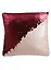 Подушка с пайетками красная с золотом (3856) (37х37) — 2626124 — 1