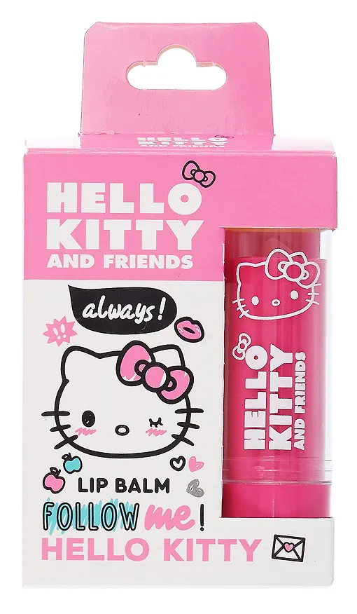 Бальзам для губ Hello Kitty с эффектом сияния+сюрприз (4,2 г) (ПВХ бокс) 3084441 — 2