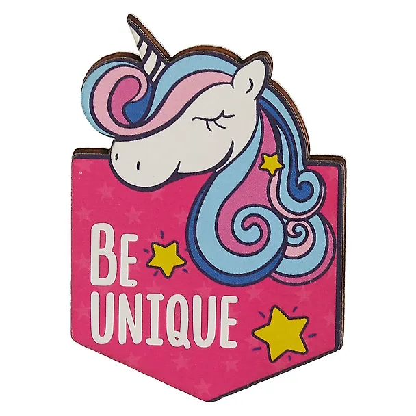 Значок деревянный Be unique 2704096 — 2